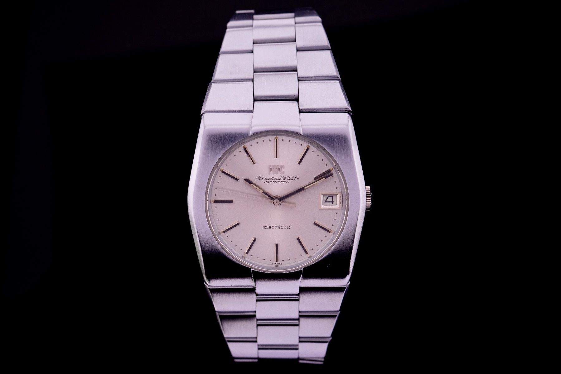 IWC Orologi: IWC Stimmgabeluhr Electronic Jumbo Ref. 3403 38mm 1974 – Usato da Bülach venduto da M.RothUhrenatelier 3