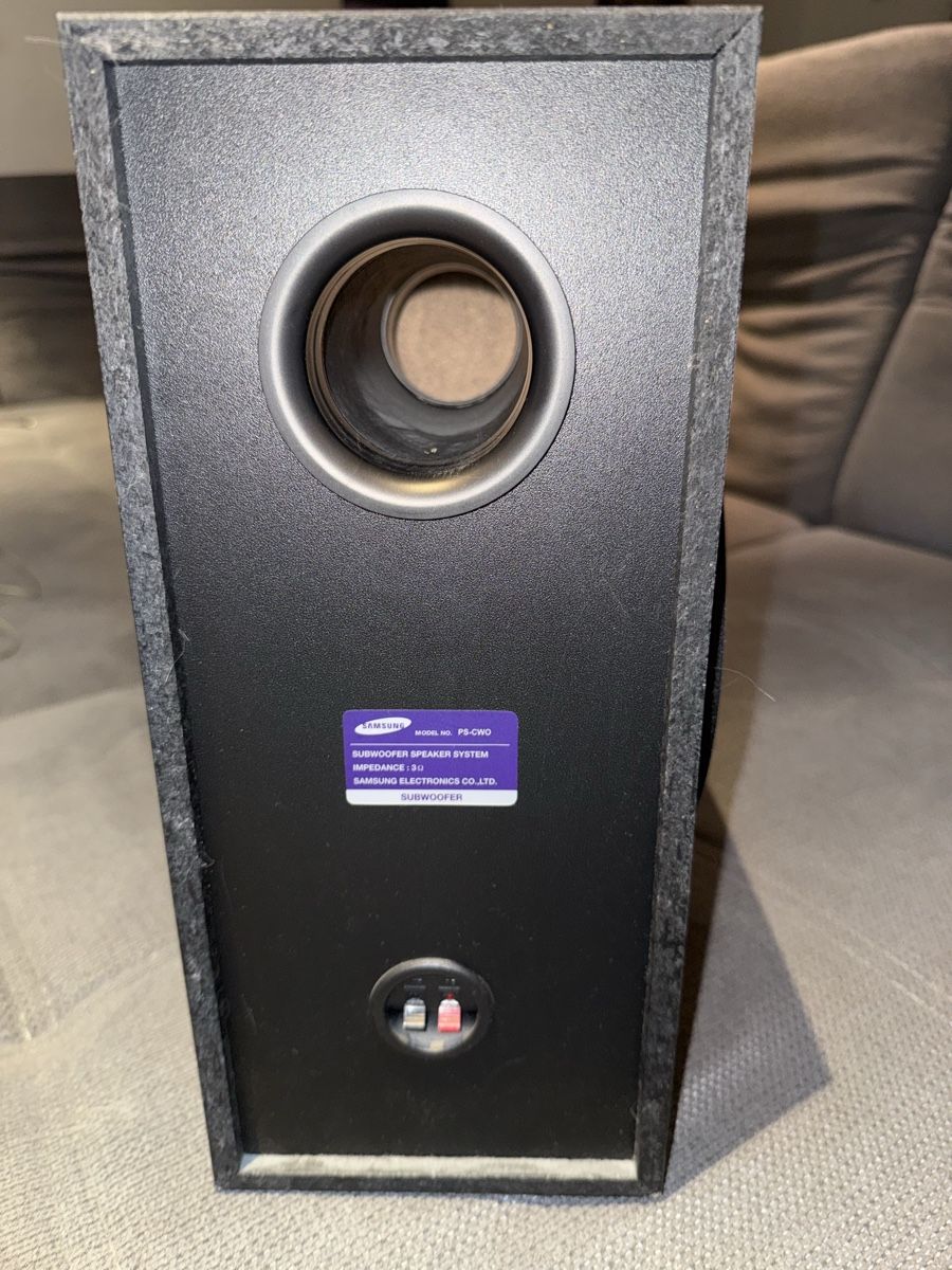 Samsung Heimkino: Samsung Subwoofer ps cwo – Gebraucht aus Domat/Ems von kik_8btw 2