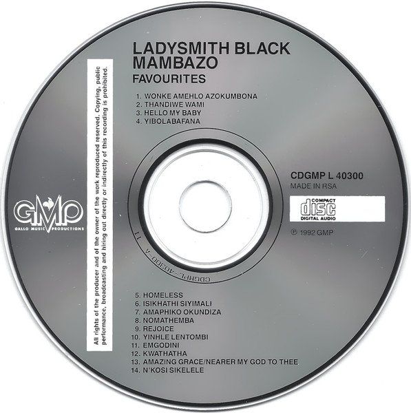 CDs: Ladysmith Black Mambazo - Favourites – Gebraucht aus Unterbäch von eqlut 2