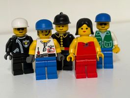 Lego 5 figurines années 80 serie 1 Figuren