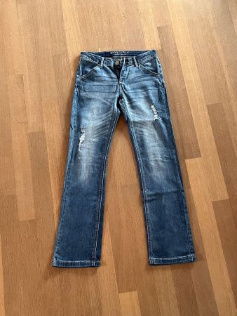 Damen Reitjeans blau