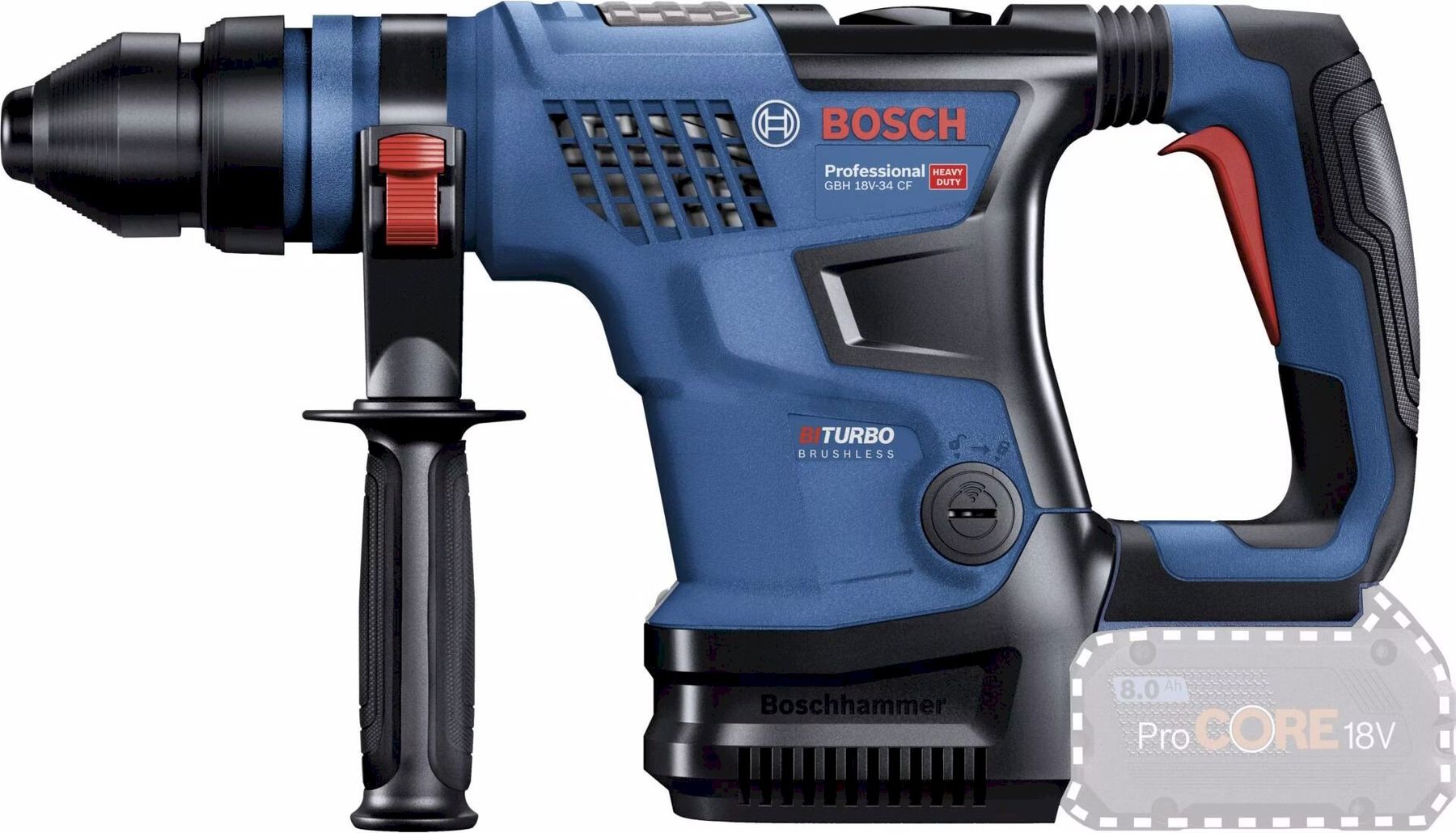 Bohrmaschinen: Bosch GBH 18V-34 CF Professional 2x5.5Ah – Neu und originalverpackt aus Bottighofen von zaap 2