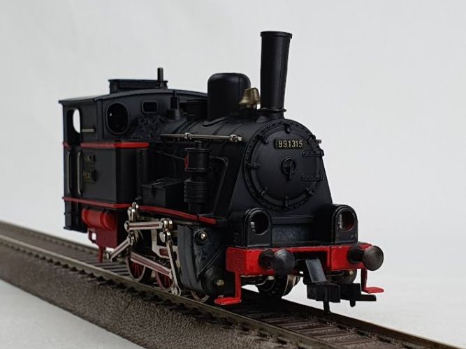 Fleischmann Modellini di ferrovie: Fleischmann 1315 DC DB BR 89 1315, analog – Usato da Seon venduto da voAllBah 3