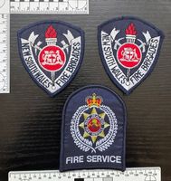 3 Feuerwehr Abzeichen Australien/Neuseeland