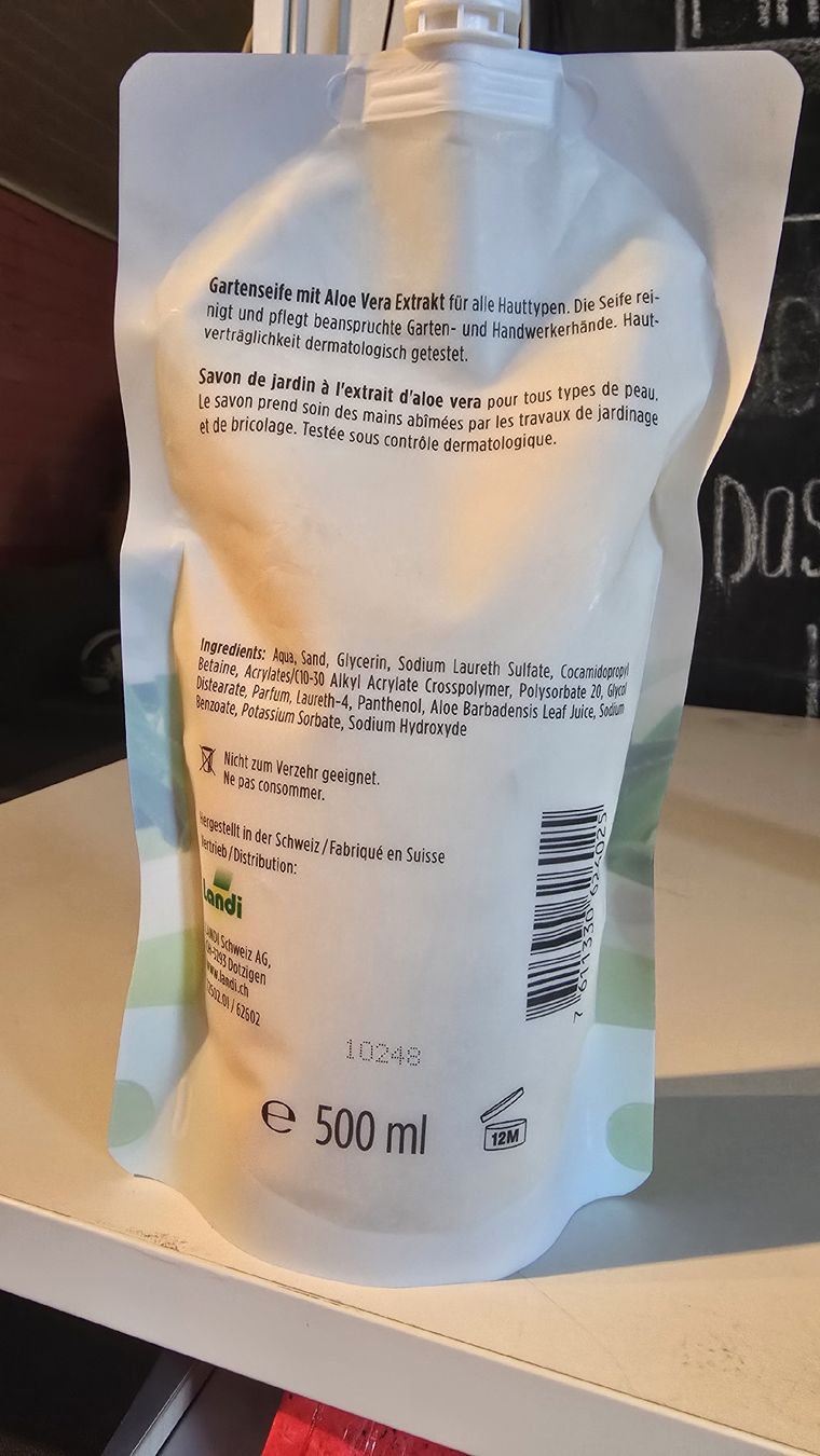 Sonstige Körperpflege: Gartenseife mit Aloe Vera 2x 500ml  – Neu und originalverpackt aus Dussnang von Priska2285 3