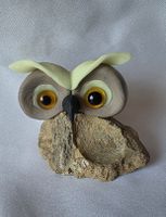 Eule Figur ist Naturstein Handgemacht u d einzigartig Foto