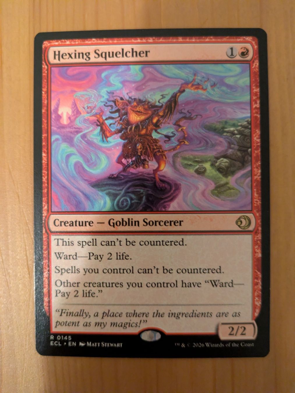 Magic The Gathering Sammelbilder & Trading cards: Magic (MTG) - Hexing Squelcher (Lorwyn Eclipsed) – Gebraucht aus Lausanne von fedia