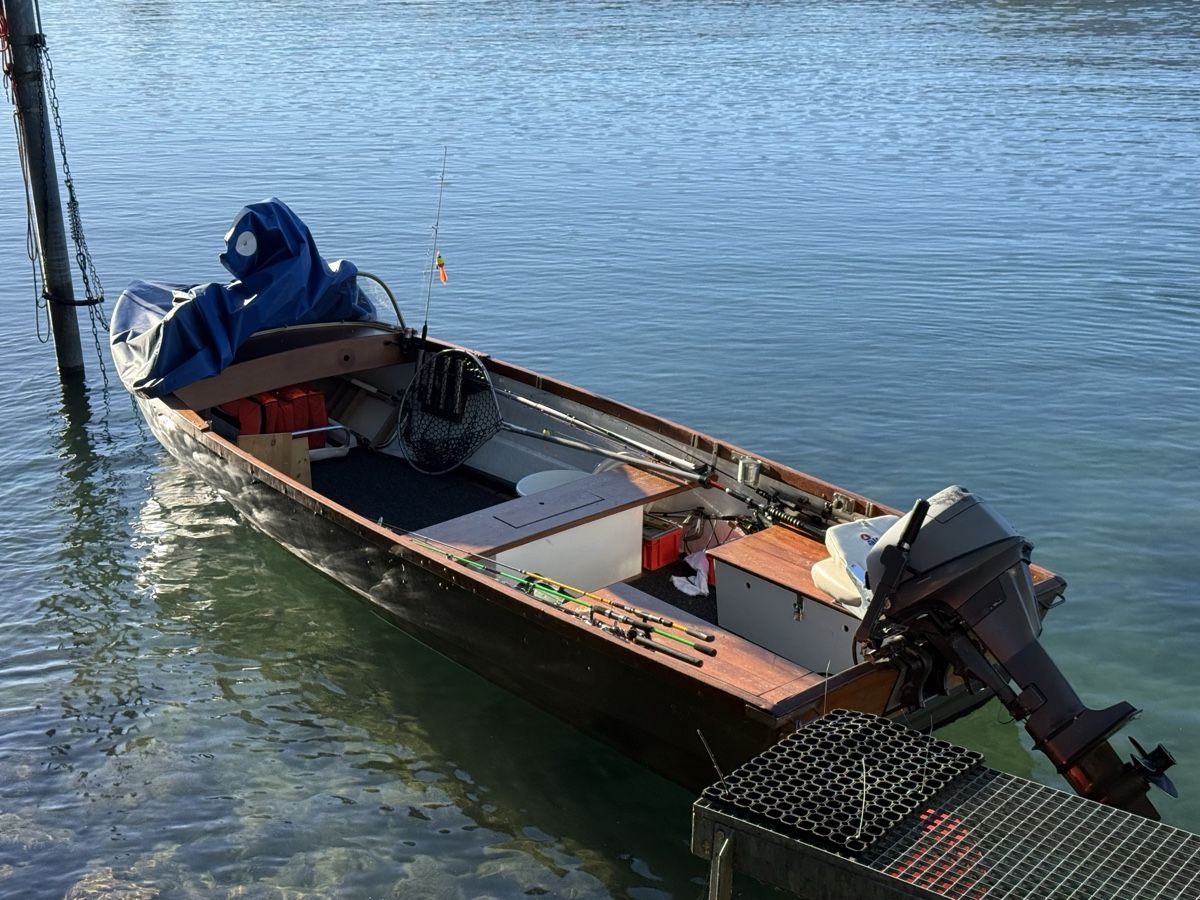 Mändli Barche: Motor Boot Mändli Typ 520 mit Anhänger – Usato da Bettlach venduto da mehr86 2