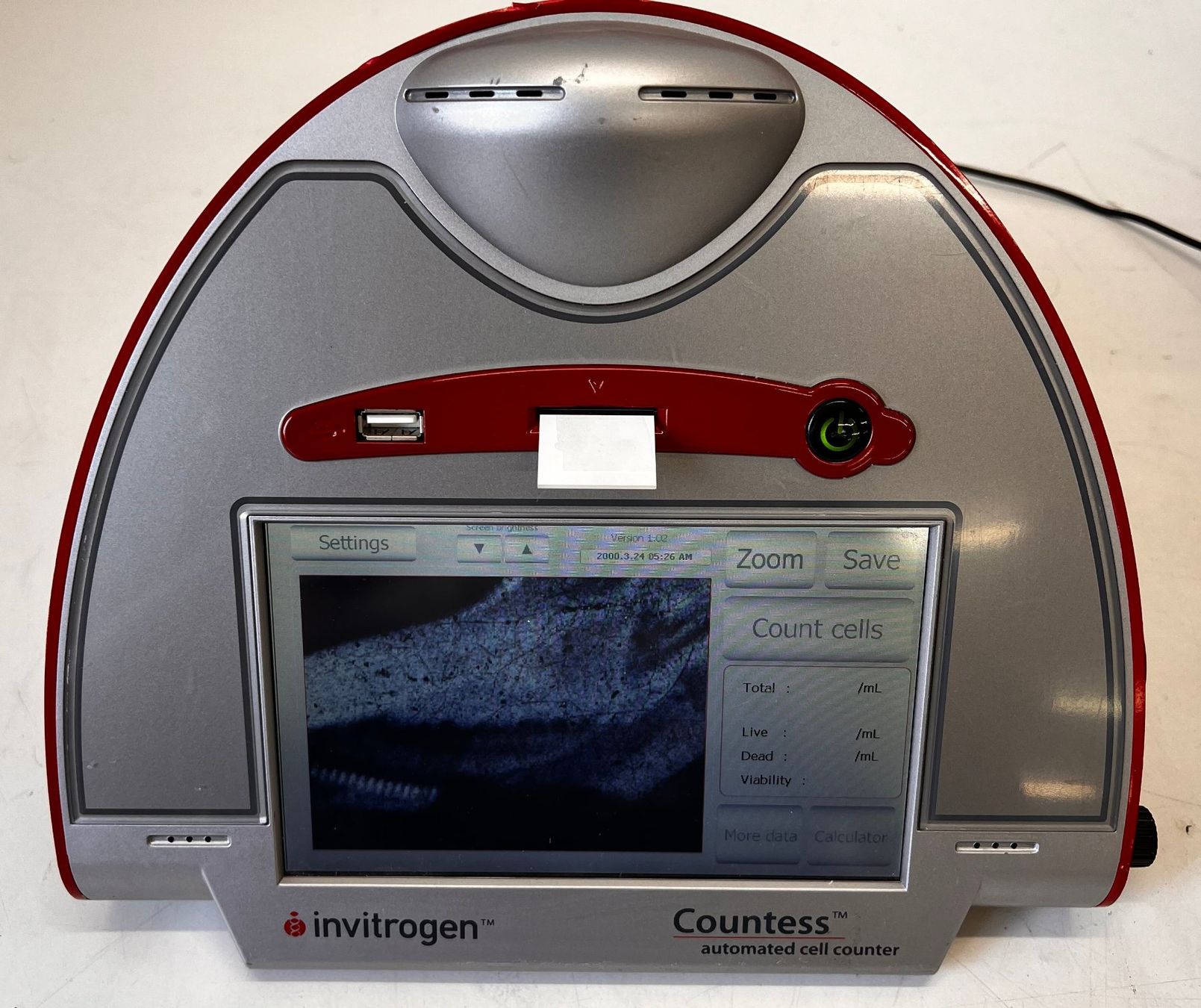 Misurare: Thermo Invitrogen Countess Automated Cell Counter – Usato da Niederdorf venduto da LeptonAG_Labor 1