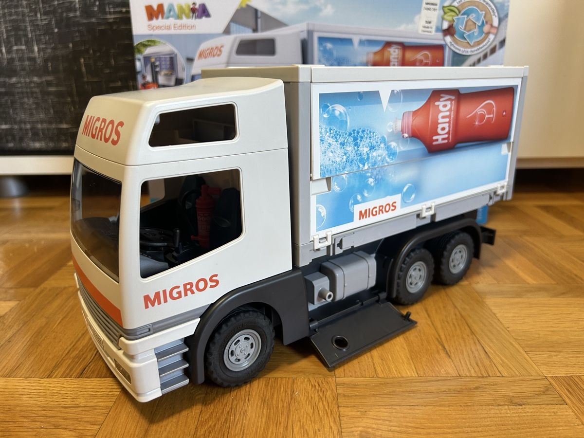 Playmobil Spielzeuge: Camion Migros Playmobil 72035 – Neu und originalverpackt aus Genève von auto_miniatures 1