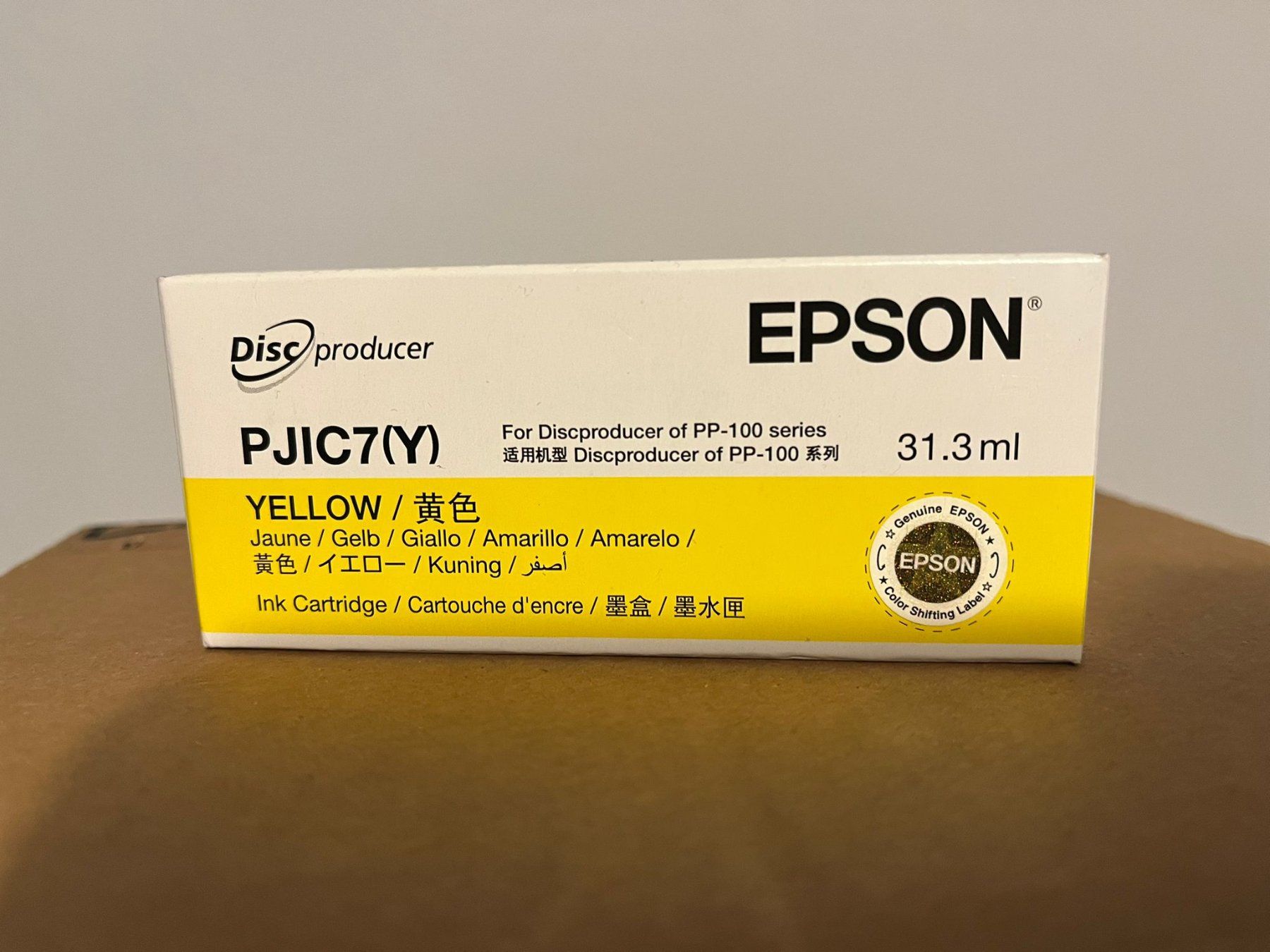 Epson Cartucce per stampanti & toner: Epson Druckerpatrone Tinte PJIC7(Y) – Usato da Windisch venduto da rsol22