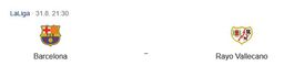 Fc Barcelona Rayo Vallecano Tickets
