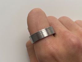 XENOX Massiv Edelstahl Ring