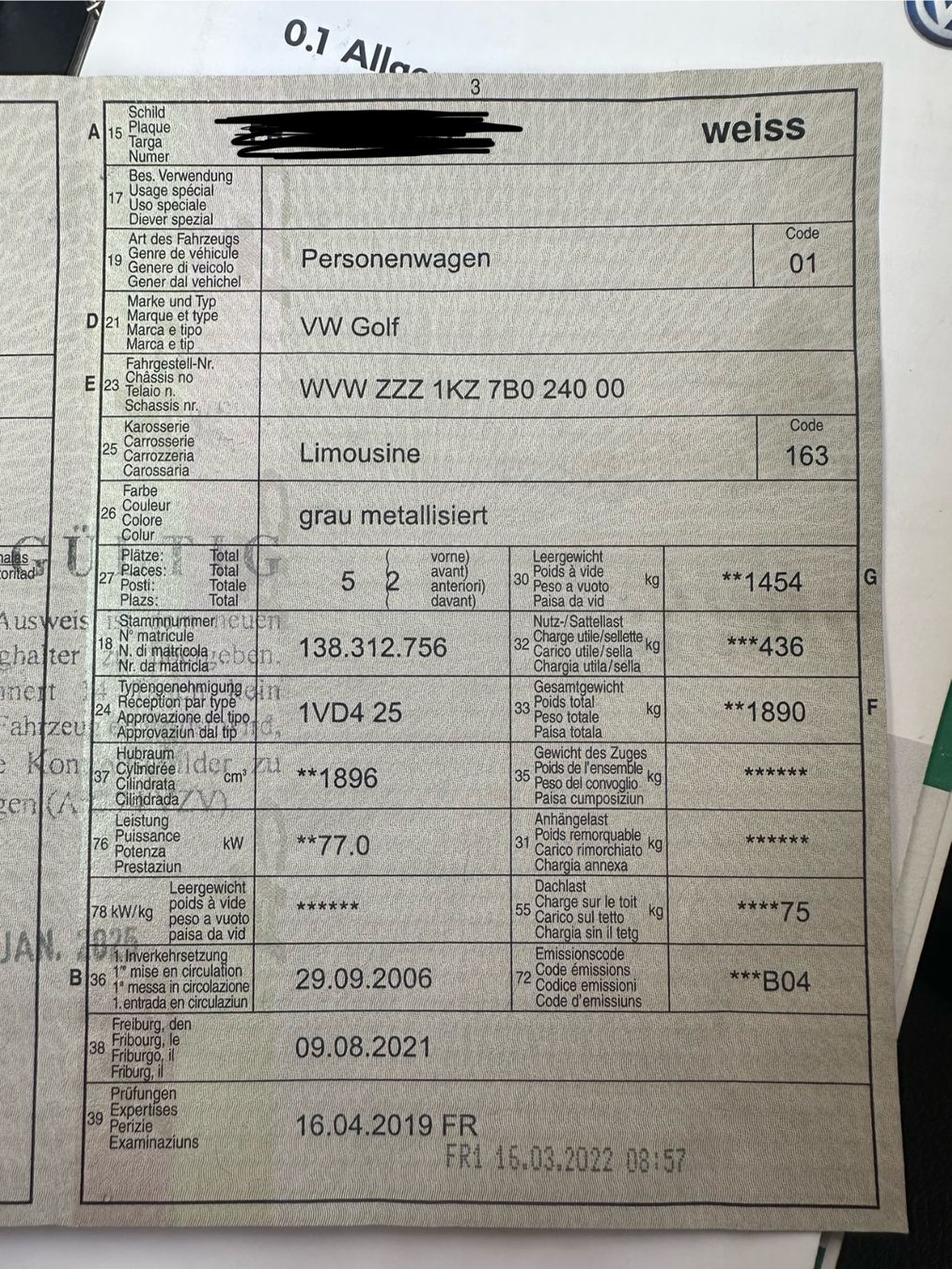VW Autos: VW Golf 5 tdi 1.9 Goal Edition – Gebraucht aus Rechthalten von nb27 8