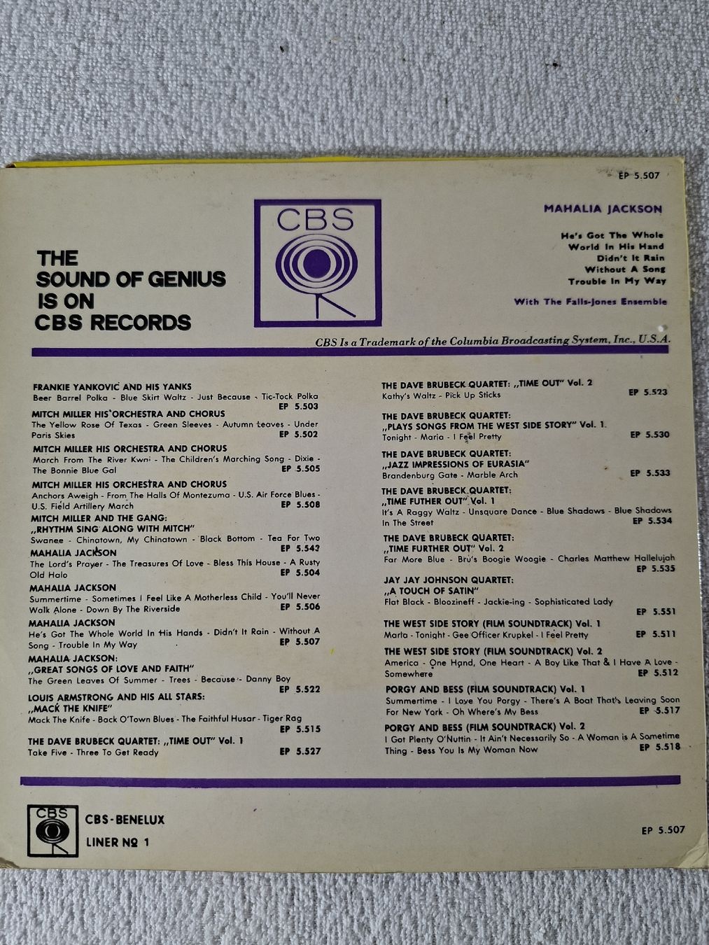 Dischi in vinile: Singles, 3 Stück,  Mahalia Jackson – Usato da Grindelwald venduto da carro5 2