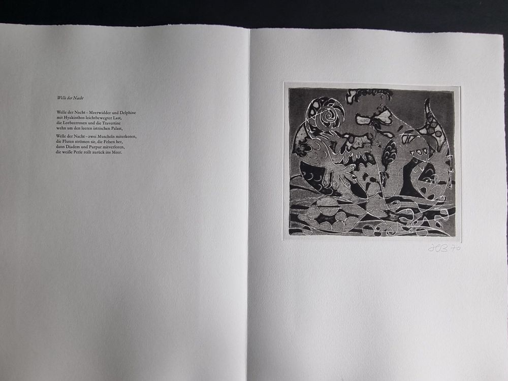HEINRICH BINDER ORIGINAL RADIERUNG SIGNIERT DATIERT 1970 2
