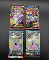 4x Pokémon Boosters - 2 Mega Evolution + 2 Journey Together