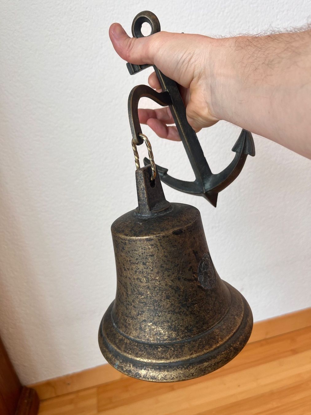 Campanacci mucche: original Schiffsglocke aus dem Jahr 1834 – Usato da Mollis venduto da Andyasi01