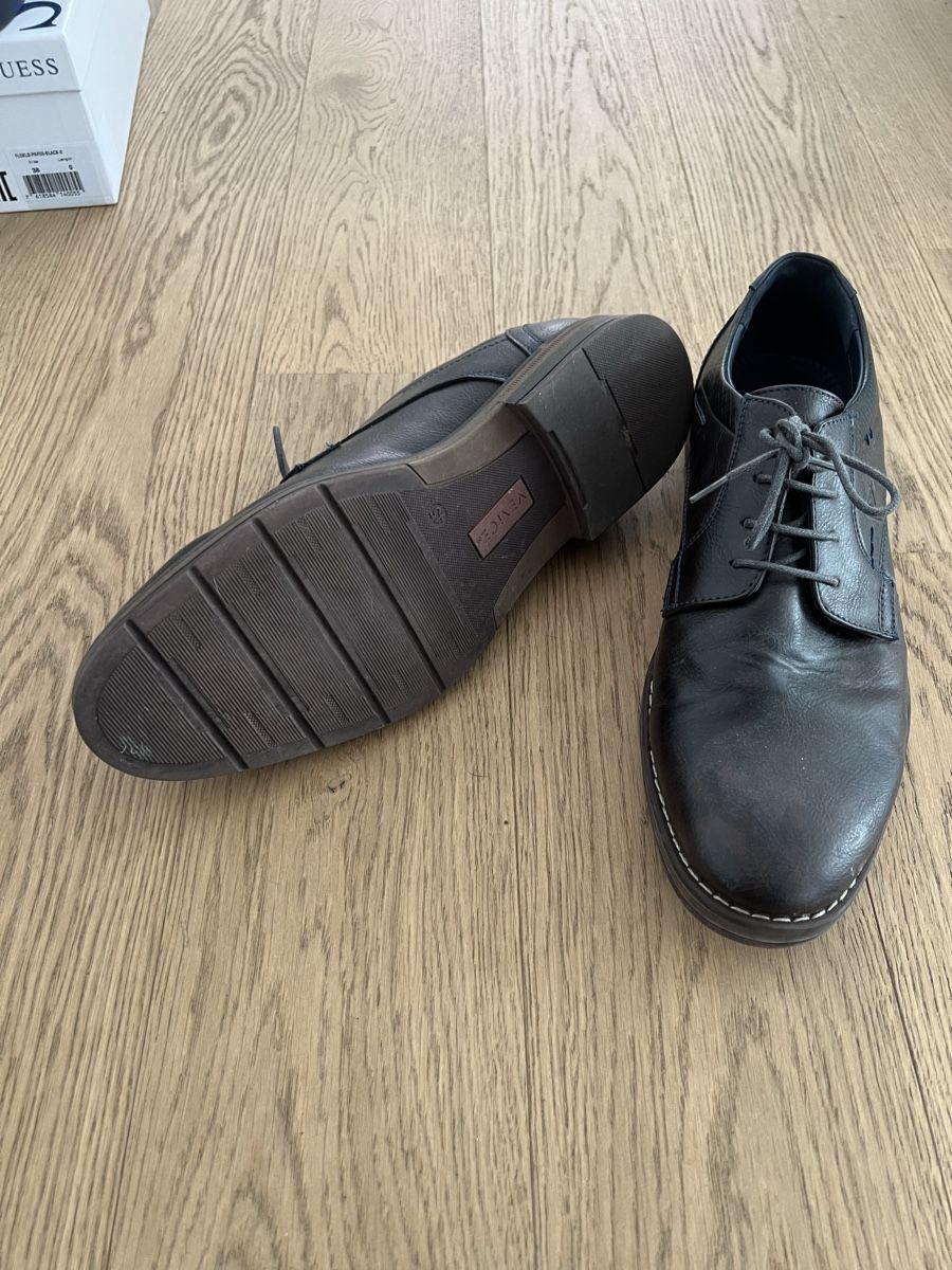 Herrenschuhe: VENICE Lederschuhe Gr. 45 Dunkelbraun – Gebraucht aus Düdingen von Joeymoey 2