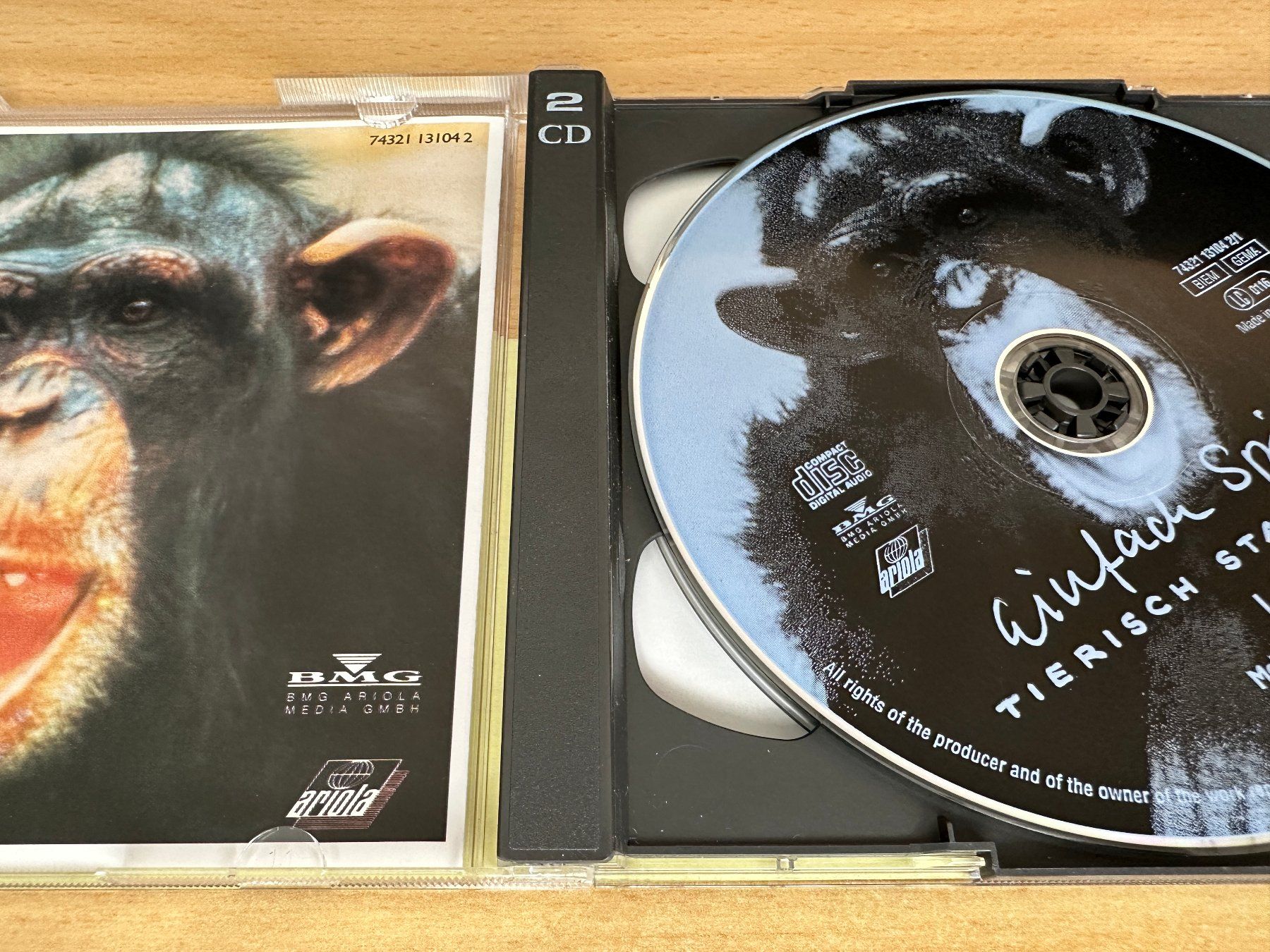 CD: Various – Einfach Spitze - Tierisch Starke Hits - 2 CD – Usato da Rikon im Tösstal venduto da Alpenmutz 2
