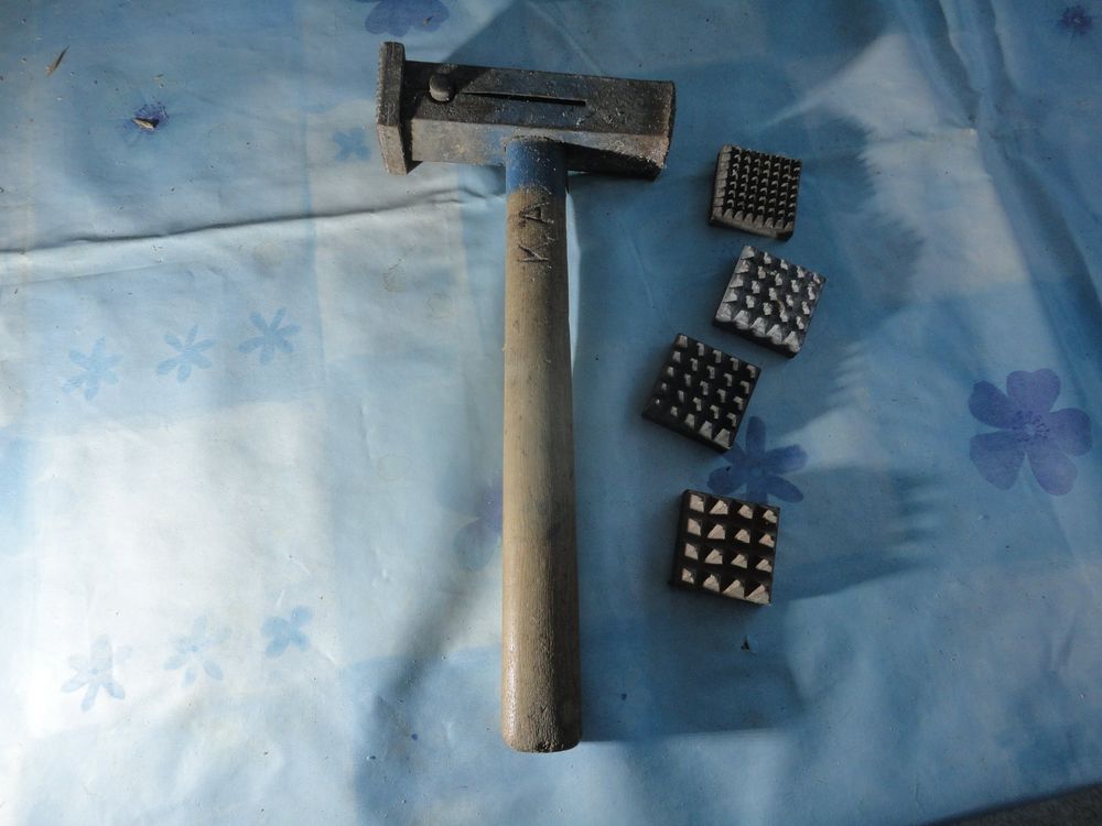Stockhammer für Steinmetz mit Zubehör | Kaufen auf Ricardo