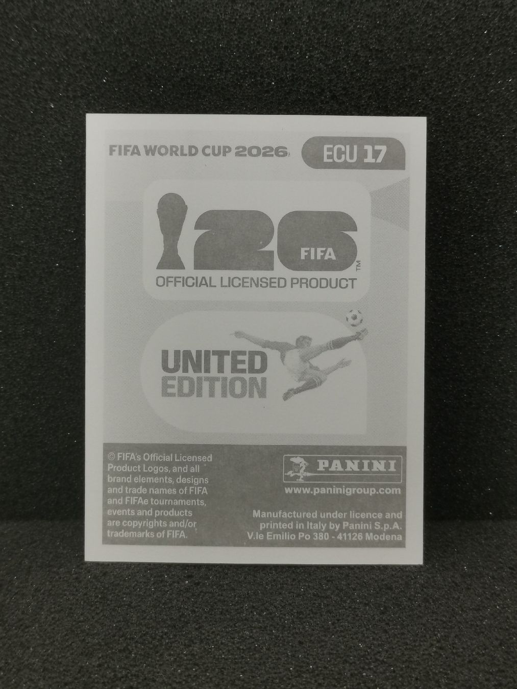 Panini Carte collezionabili: Panini Wm 2026 Sticker :Nilson Angulo Ecu 17 – Usato da Einsiedeln venduto da sza_588x 1