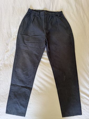 A Kind Of Guise Elasticated Trousers Navy 50