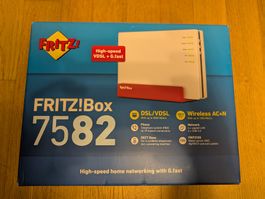 AVM FRITZ!Box 7582 G.fast, VDSL & ADSL Router mit DECT