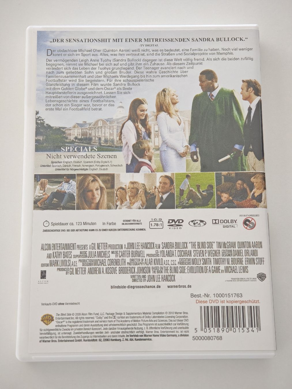 Tutti i DVDs: DVD: Blind Side - Die grosse Chance mit Sandra Bullock! – Usato da Stetten AG venduto da hub_l9nb 1