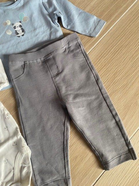 Lotti & Set di vestiti: neues Baby Set Gr. 62 "Panda hellblau" – Nuovo (secondo la descrizione) da Staufen venduto da Nasli 6