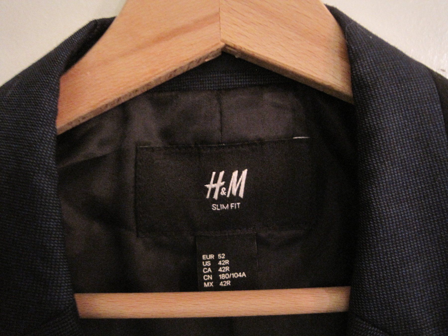 H&M Giacche: BLAUER HERREN BLAZER GR. 52 – Nuovo (secondo la descrizione) da Münchenstein venduto da Strupfi 2