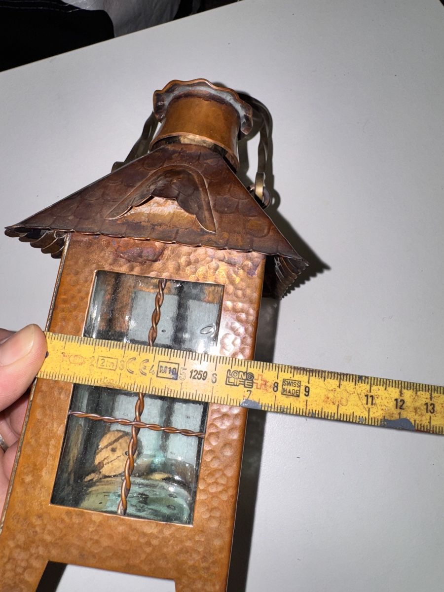 Altro: Schnapsflasche in Kupfer Laterne – Usato da Grossaffoltern venduto da sherry73 7