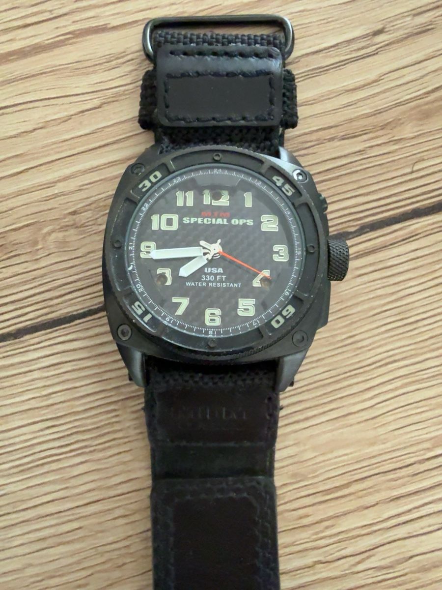 Orologi: MTM Special Ops Black Falcon Tactical Uhr mit Originalkoffer – Usato da Wettswil venduto da Illa666 1