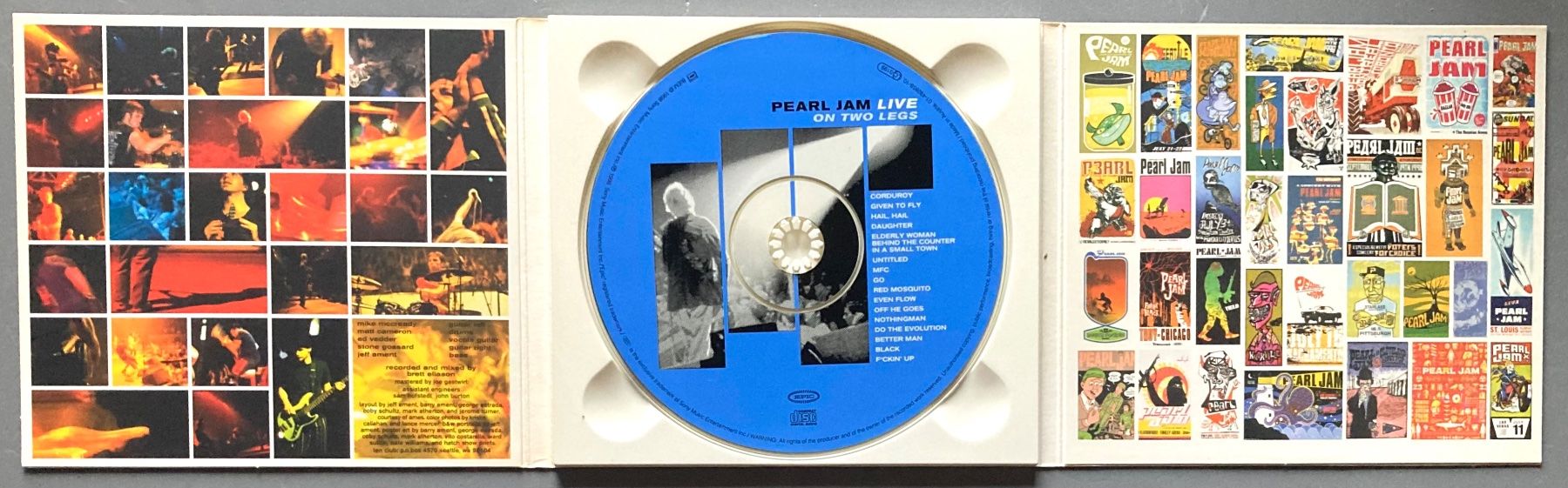 CDs: PEARL JAM - LIVE ON TWO LEGS – Gebraucht aus Poliez-Pittet von Newtown-Records 2