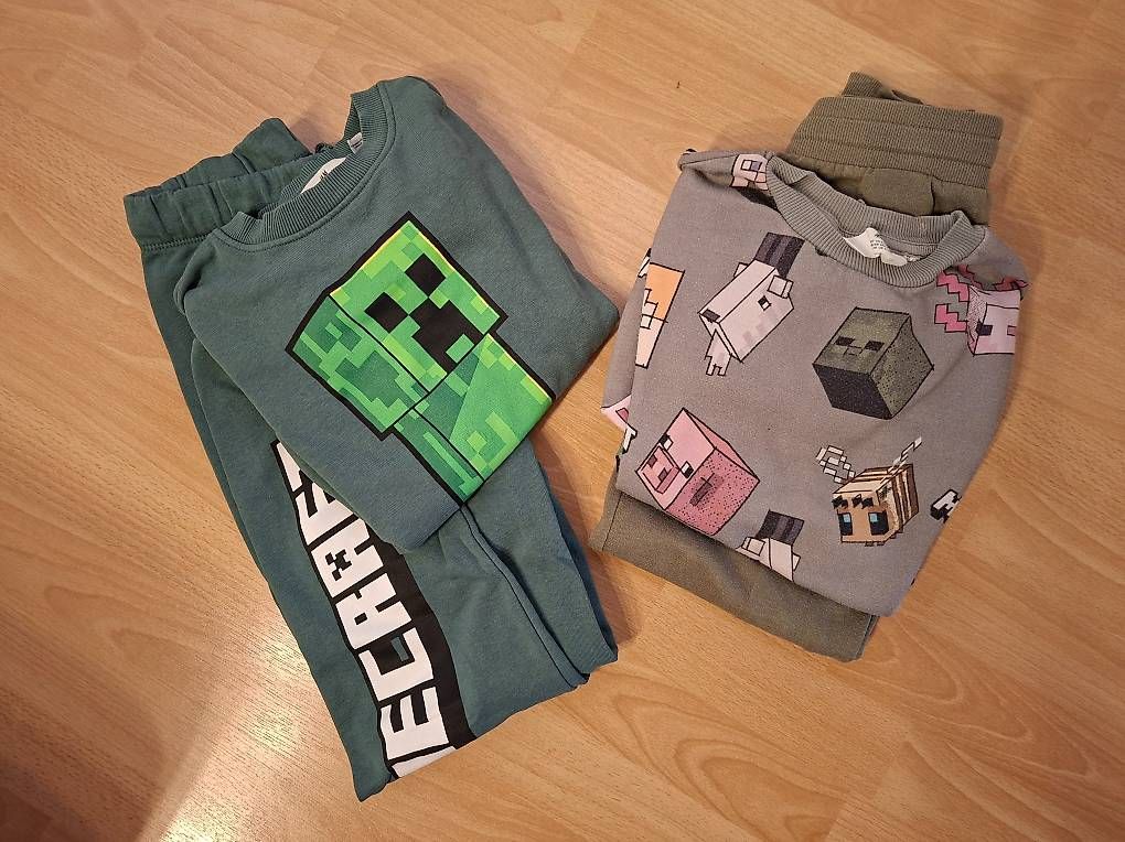 H&M Lotti & Set di vestiti: Trainer-Anzug-Set, Kinder, Minecraft, Grösse: 134/140 – Usato da Wangen SZ venduto da coni2204_10