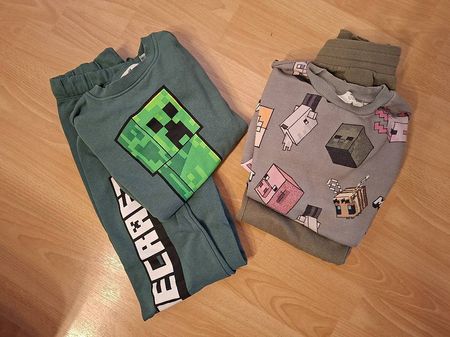 Trainer-Anzug-Set, Kinder, Minecraft, Grösse: 134/140