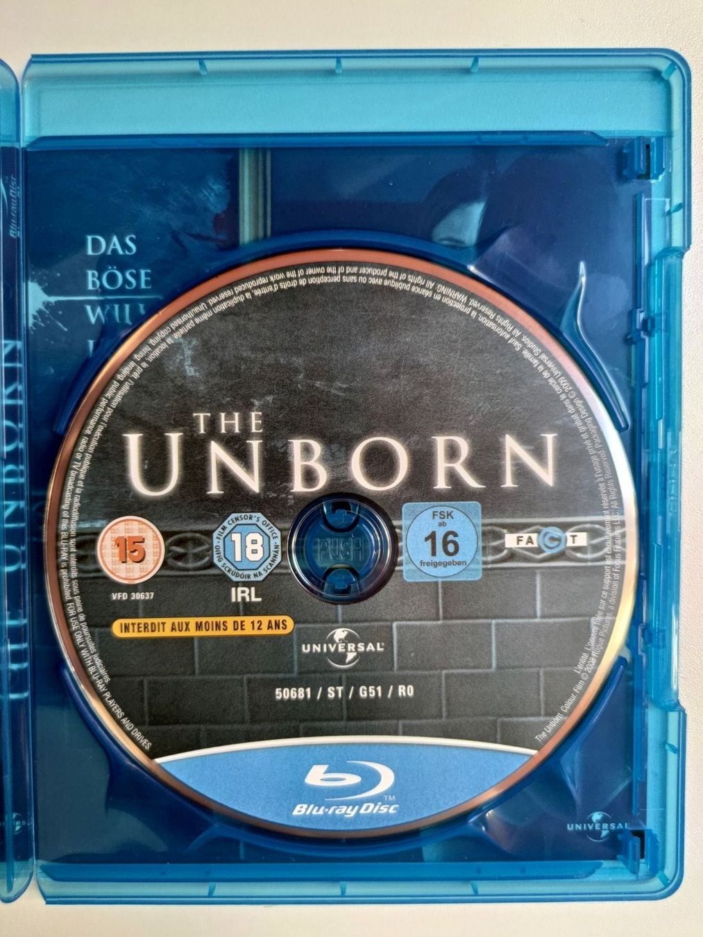 Tutti i DVDs: The Unborn – Usato da Liestal venduto da Kratzilla 1