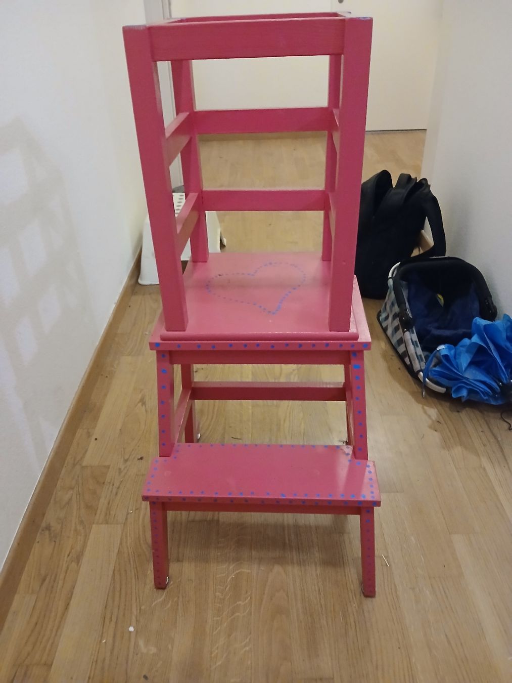 Seggioloni: Lernturm pink türkis – Usato da Adlikon b.Regensdf venduto da jeanny67