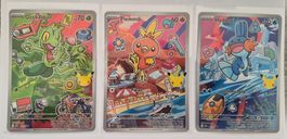 Pokemon Erste Partner Geckarbor Flemmli Hydropi Promo 55-57