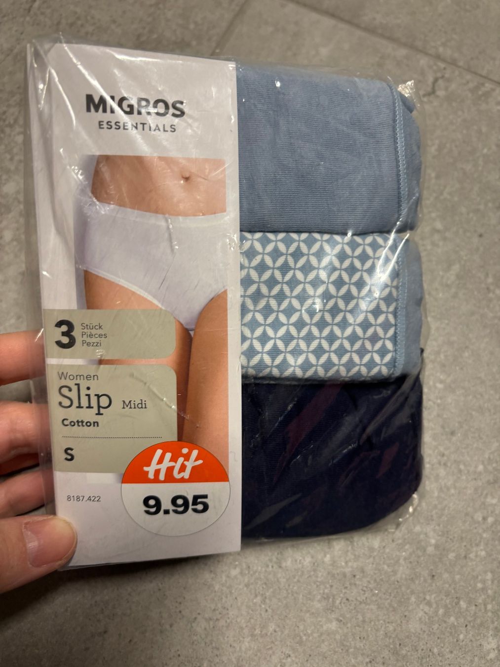 Altra biancheria intima: Lot de 3 slips midi Essentials taille S neuf – Nuovo (secondo la descrizione) da Salvenach venduto da gwenwywar