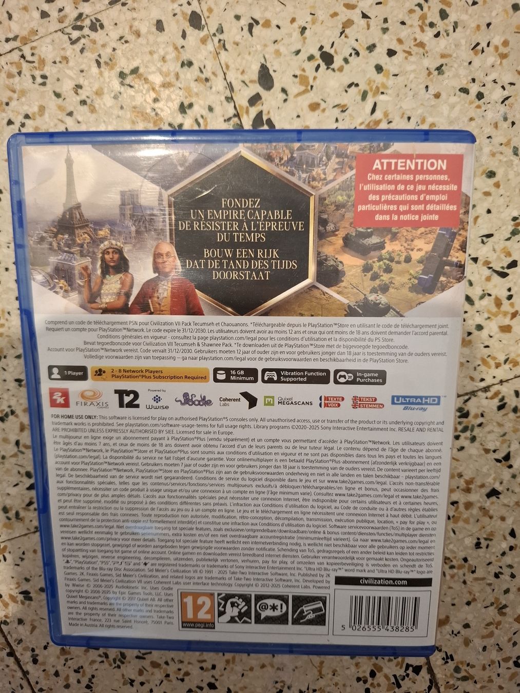 Sony Giochi: Sid Meier’s Civilization VII PS5 + Pack Tecumseh & Shawnee – Nuovo (secondo la descrizione) da Le Locle venduto da QualiteExpress 1