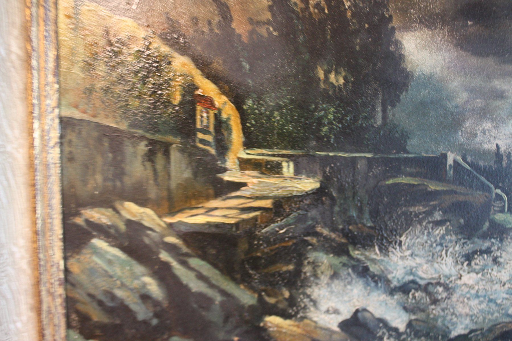 Dipinti: Landschaft von Jose Weiss – Usato da Altstätten SG venduto da sulim 4