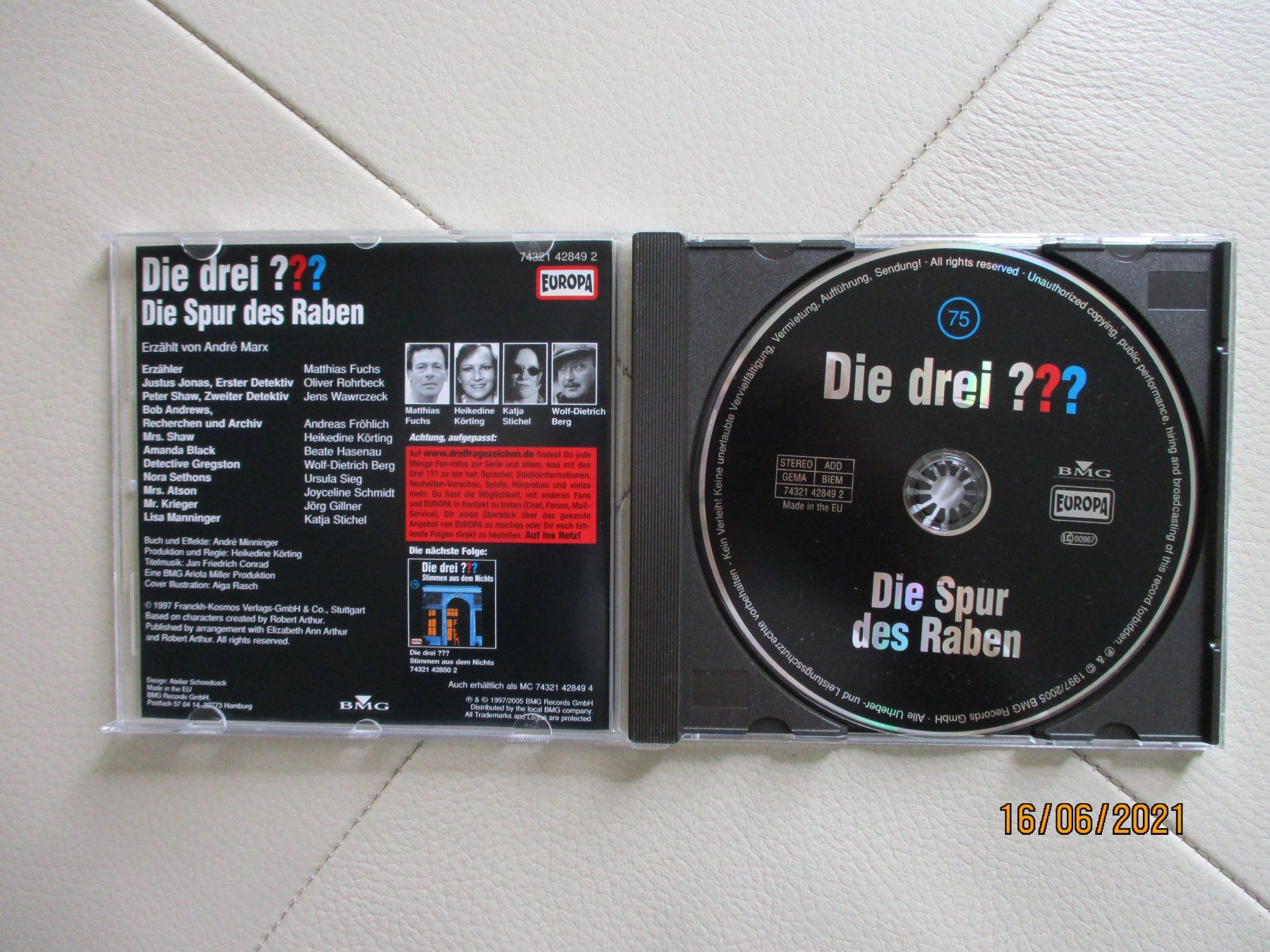 Audiolibri: Die drei Fragezeichen Folge 75 – Usato da Liestal venduto da Disc-Point 1