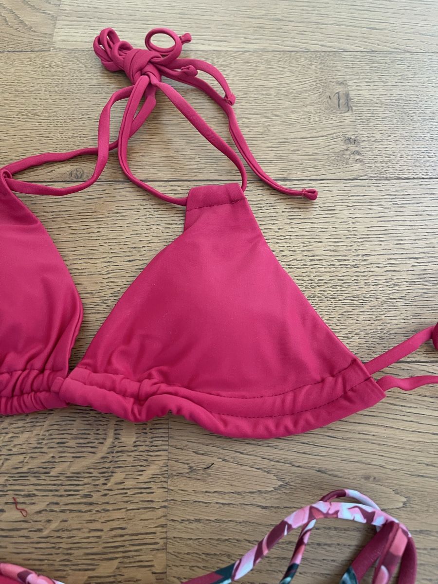 Costumi da bagno & Bikini: Neues Bikini in Rot Bordeau Grösse S TrianGle – Nuovo e nell'imballaggio originale da Bassersdorf venduto da Sandy456 3