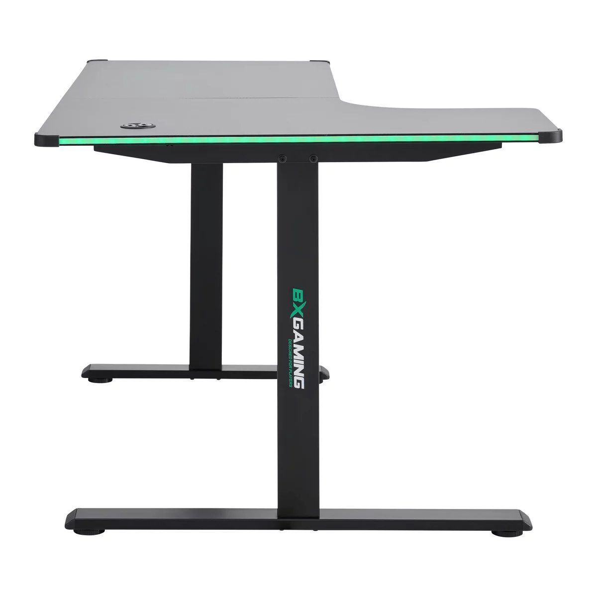 Scrivanie: Gamingtisch Schwarz ,140/75/60-100 cm – Nuovo e nell'imballaggio originale da Freienbach venduto da EASY_E 2