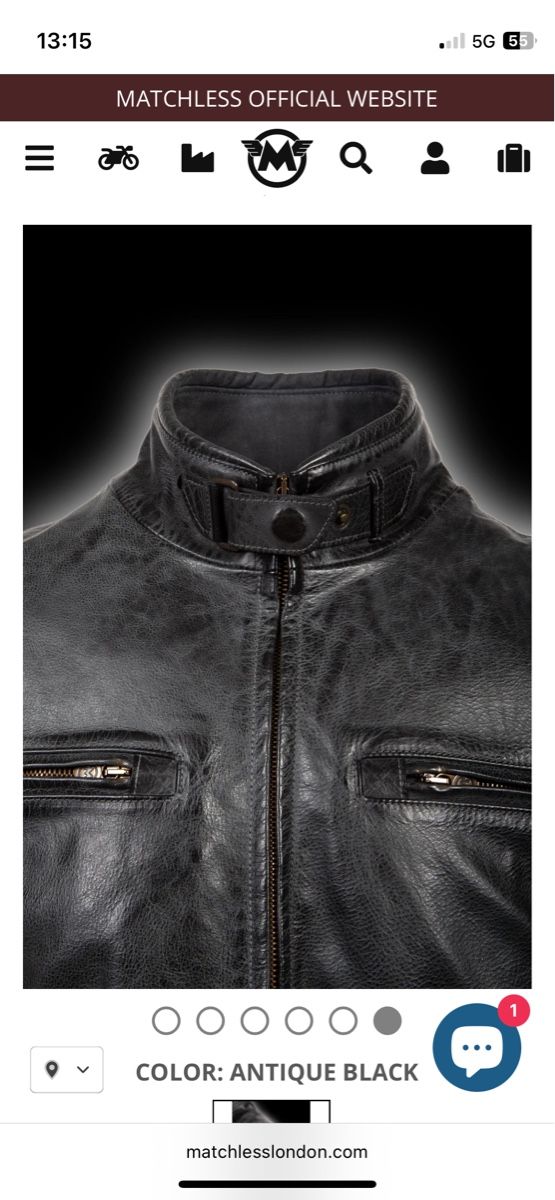 Giacche: Matchless Osborne Lederjacke, Neu – Nuovo (secondo la descrizione) da Oberwil BL venduto da P-King 1