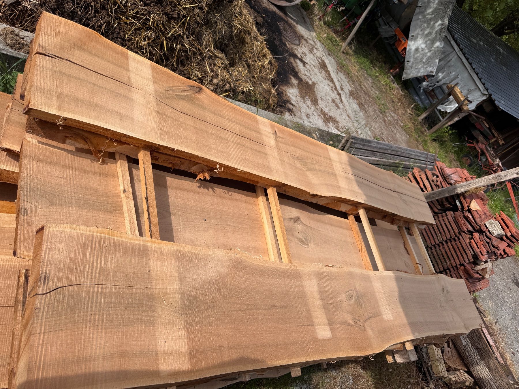 Articoli in legno: Kirschbaum Klotzbretter 45mm Dick – Usato da Embrach venduto da saem82 1