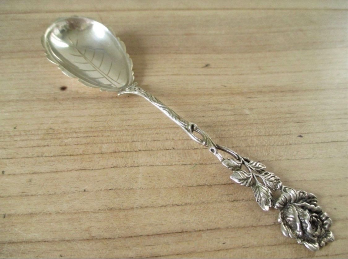 Löffel: Hildesheimer Rose Löffel - Silber 800 + MP – Gebraucht aus Zuchwil von Arche0 4
