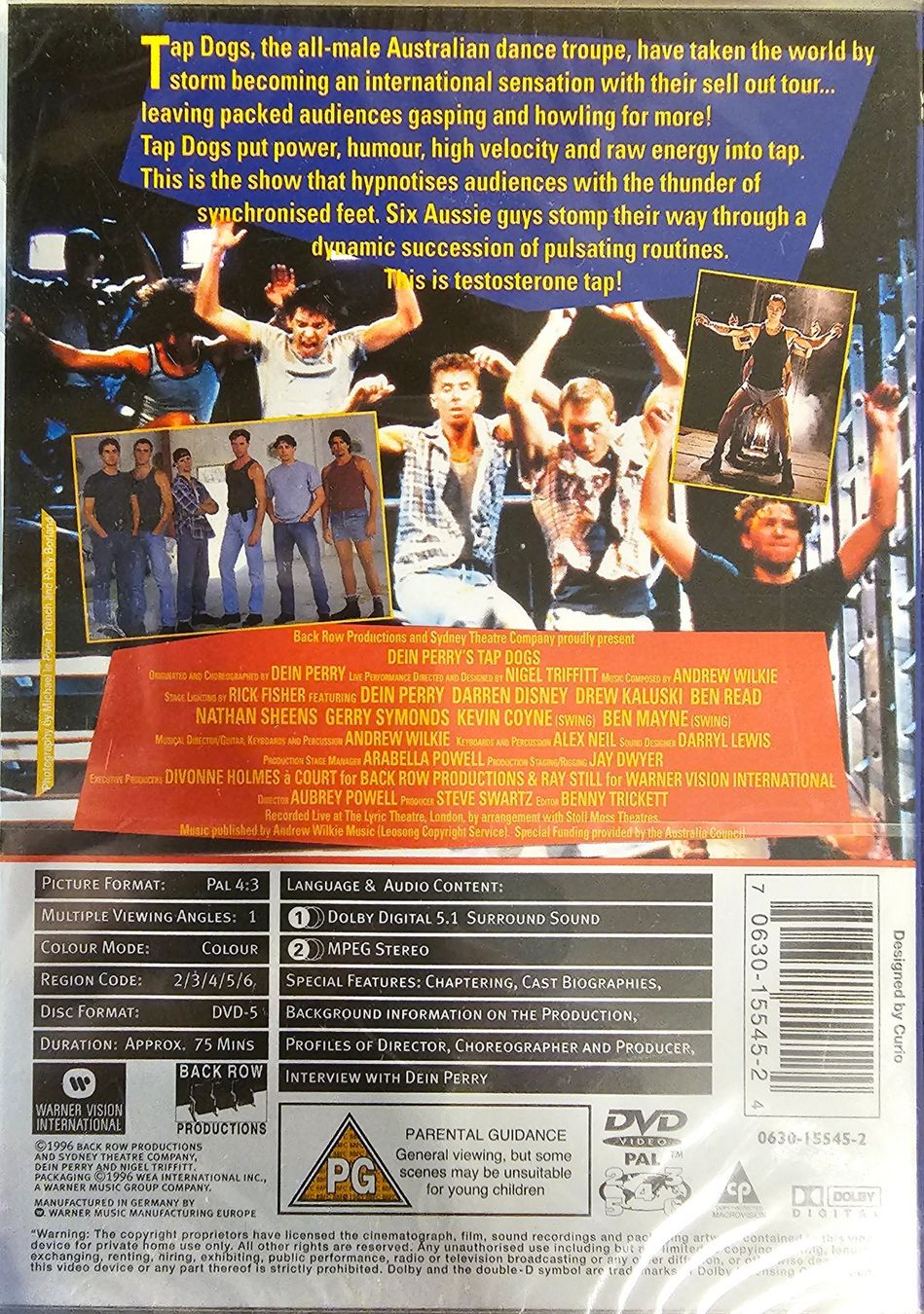 Tous les DVDs: Tap Dogs – Neuf avec emballage d'origine à Wahlen b. Laufen par Cg10 1