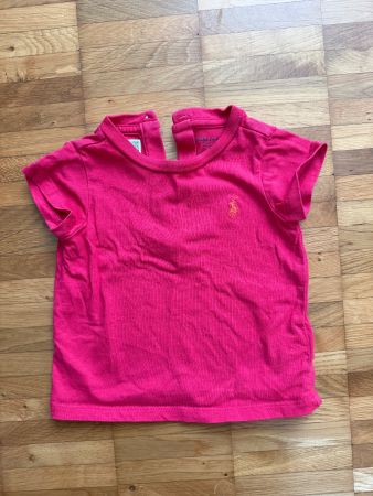 Polo Ralph Lauren T-Shirt für Baby Girl pink Grösse 68/70 6M